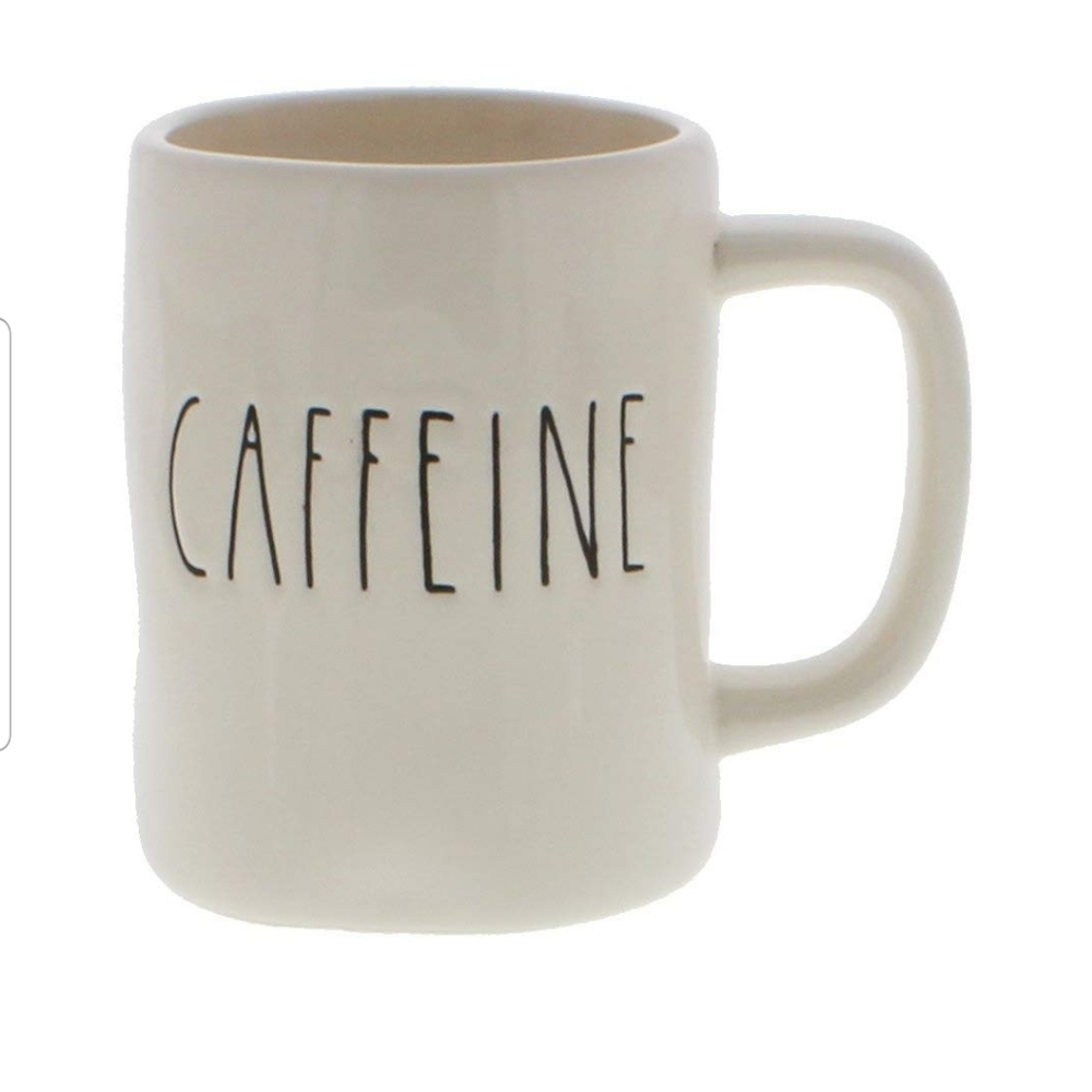 Rae dunn caffeine mug